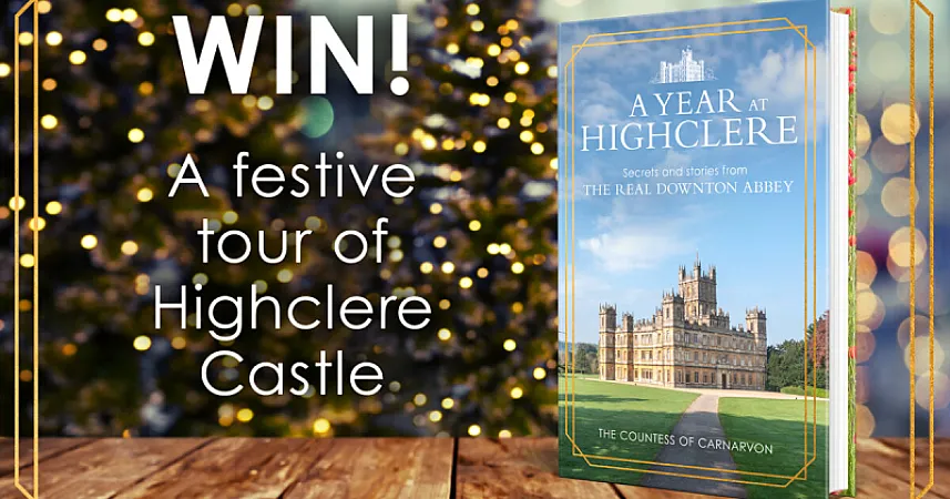 Win 2 tickets to a festive tour of Highclere Castle