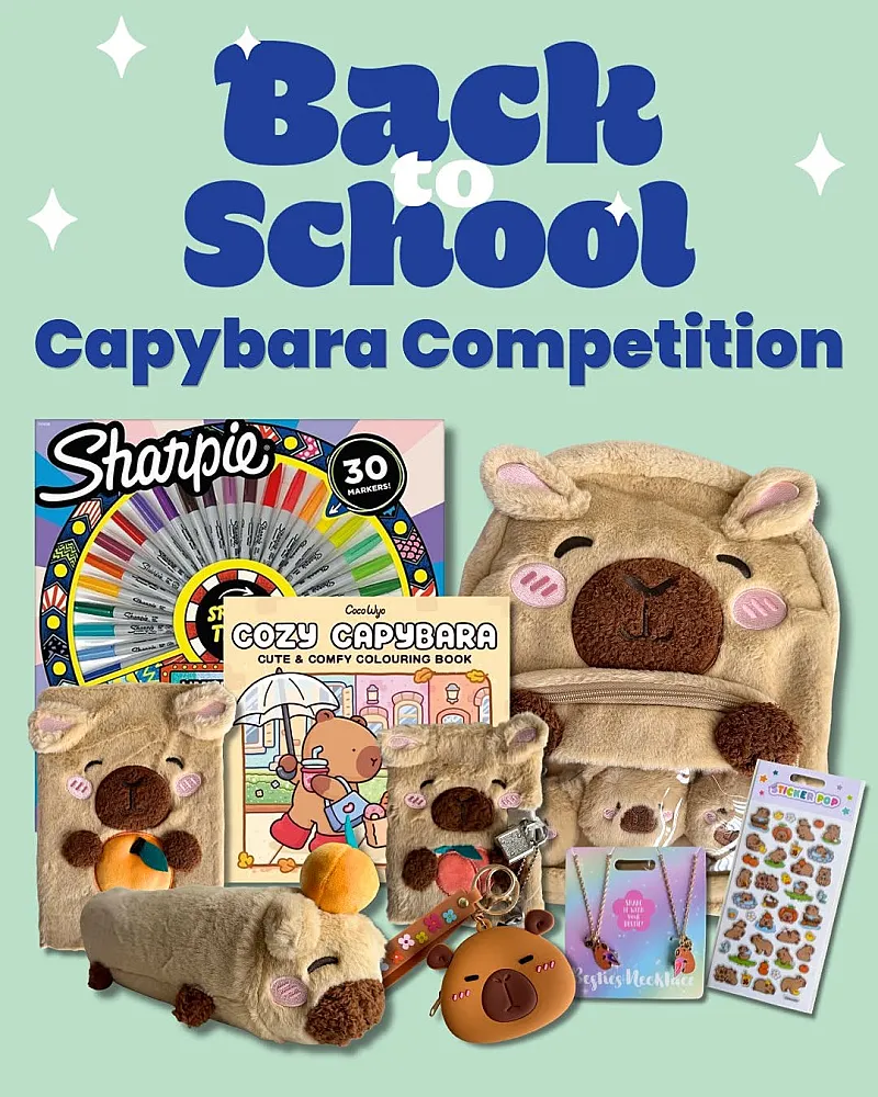 Win a Capybara stationery bundle