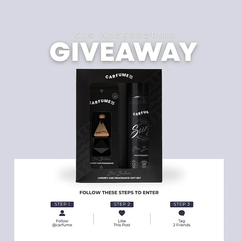 Win a One Billion Giftset from Carfume