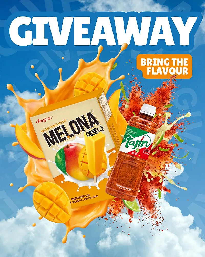 Win a Month's Supply of Melona (32 Ice Bars) + Goodies