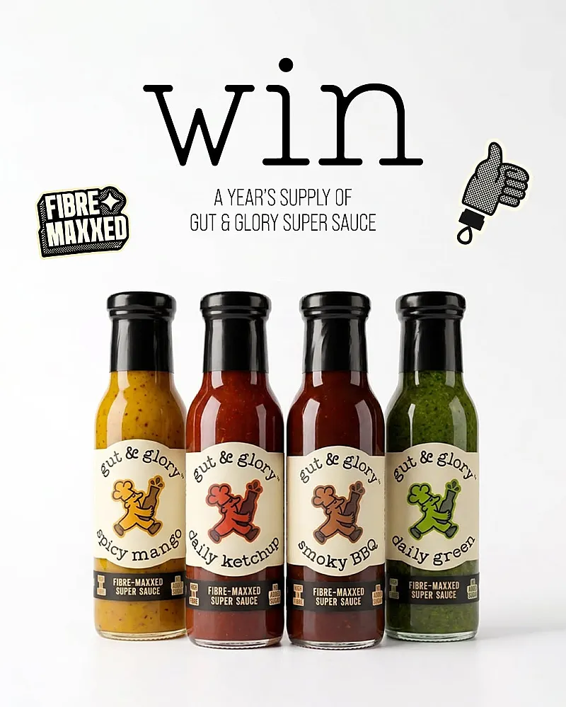 Win a Year's Supply of Gut & Glory Super Sauces