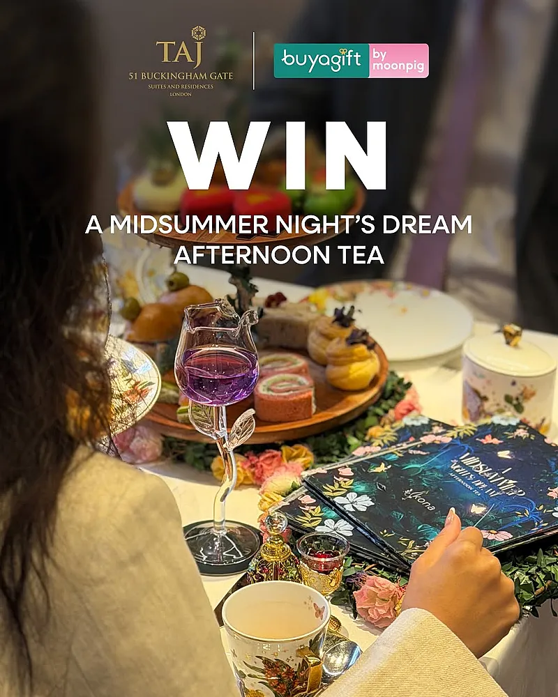 Win Afternoon Tea For 2 in London