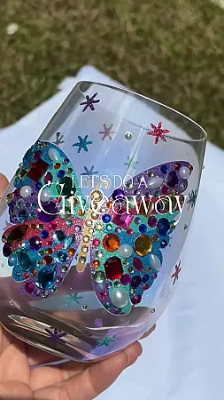 Win a dazzling Lolita Butterfly Stemless Glass