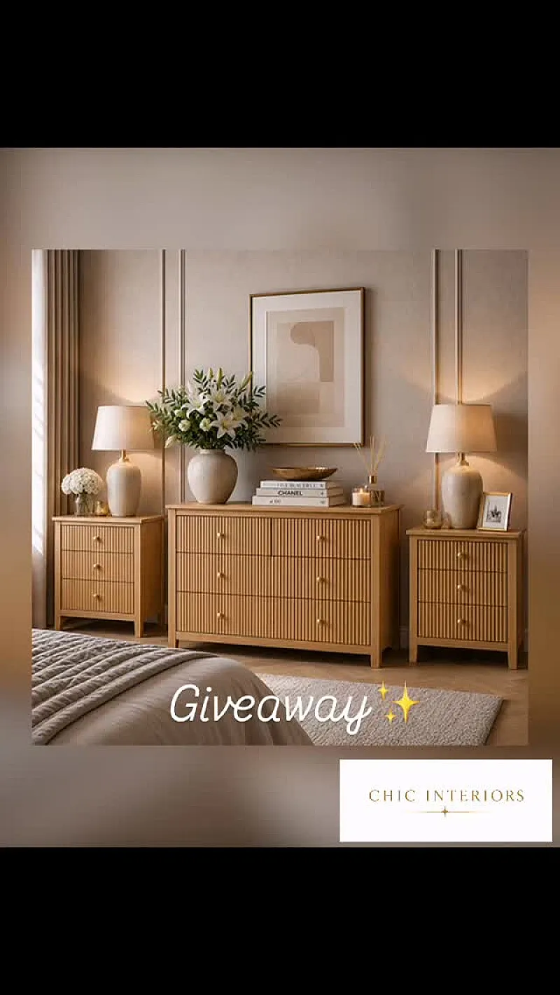 Win a Wooden Charleston Furniture Set