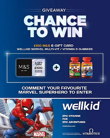 Prize image for Win 4 Packs of Vitamins and a £100 M&S Gift Card