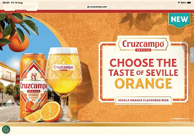 Win Cruzcampo Glassware