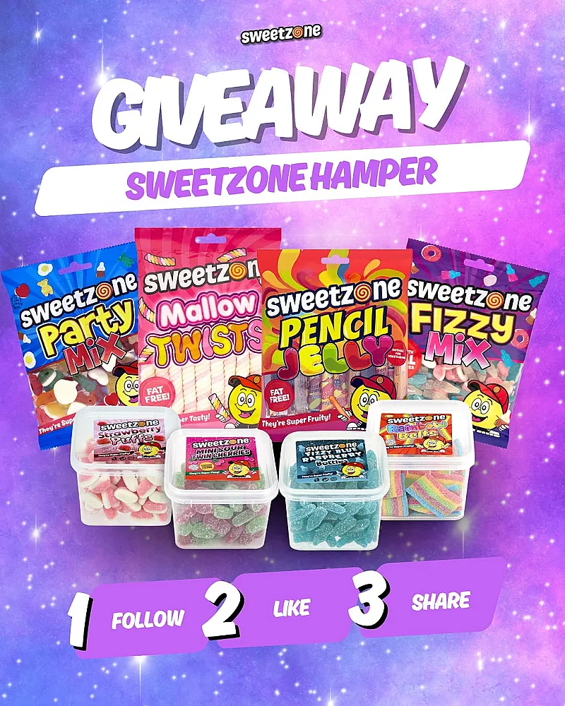 Win a hamper packed full of Sweetzone favourites