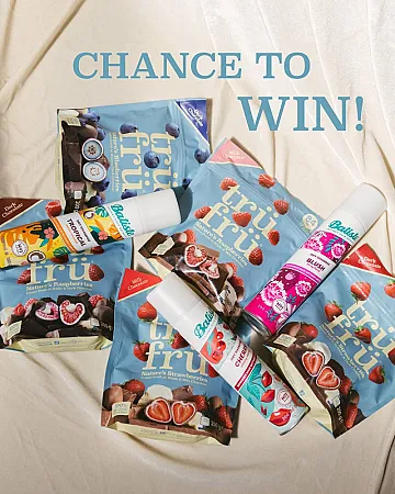 Win 5 Bags of Tru Fru Chocolates & 6 Bottles of Batiste Dry Shampoo