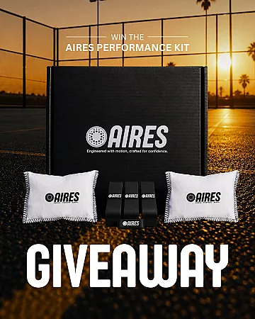 Prize image for Win an Aires Padel Performance Kit