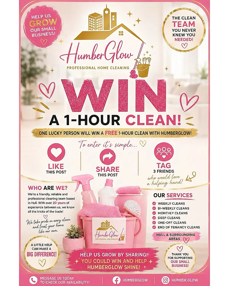 Win A Deep Clean for Your Home in Hull