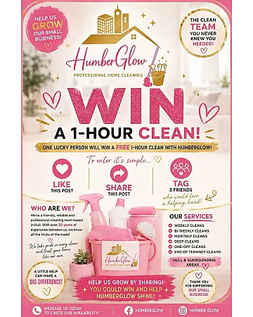 Prize image for Win A Deep Clean for Your Home in Hull