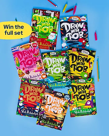 Prize image for Win a Draw With Rob Book Bundle