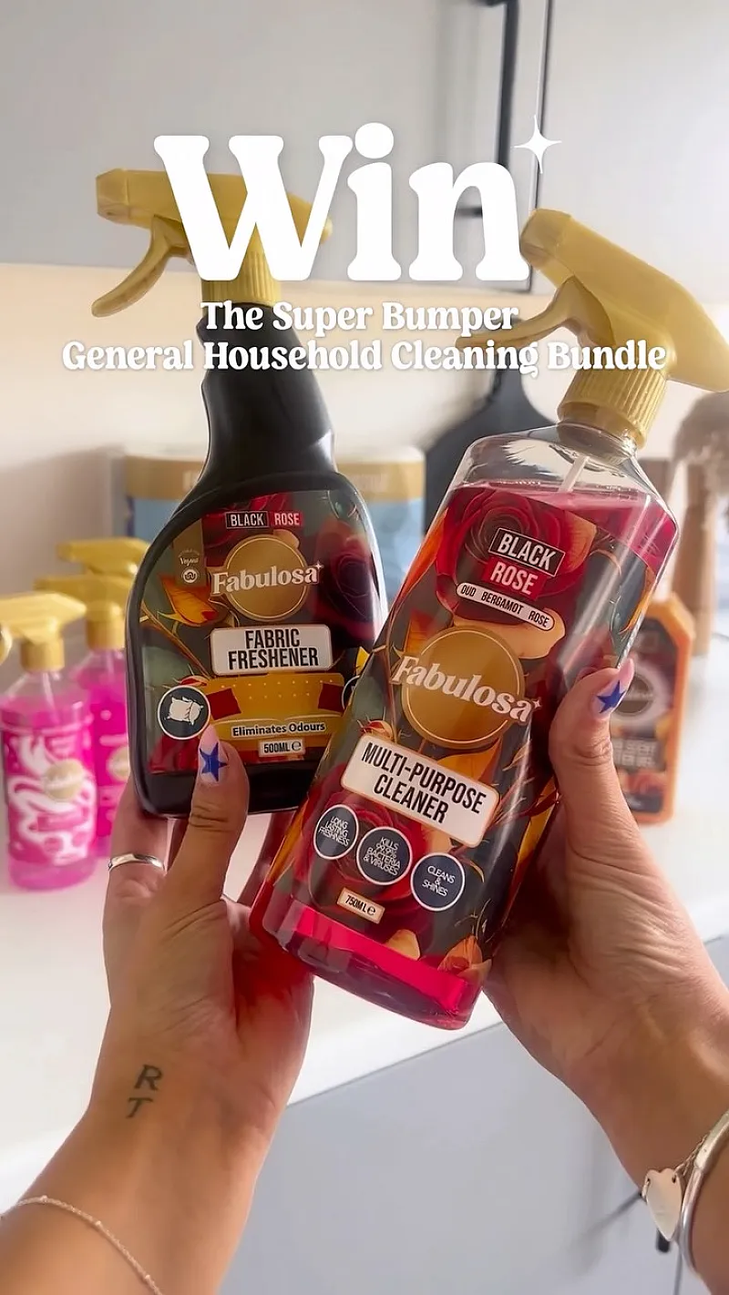Win a Fabulosa Household Cleaning Bundle