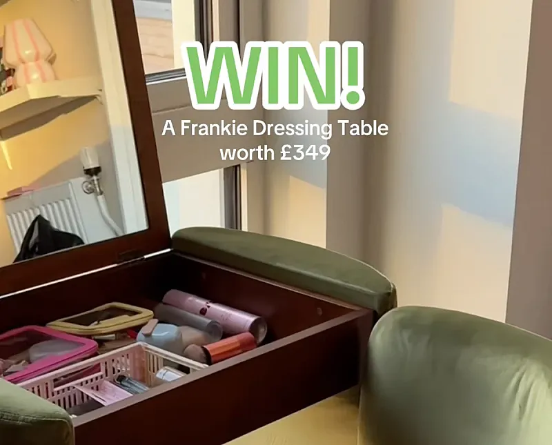 Win a Frankie Dressing Table worth £349