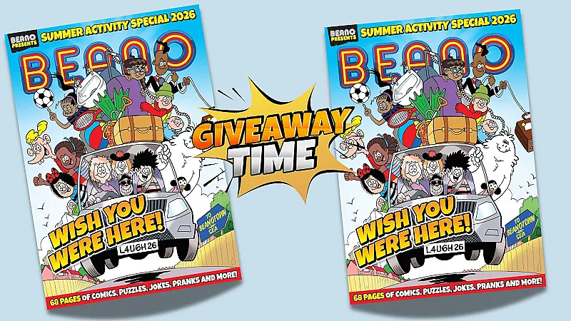 Prize image for Win 3 Beano Summer Activity Specials 2026