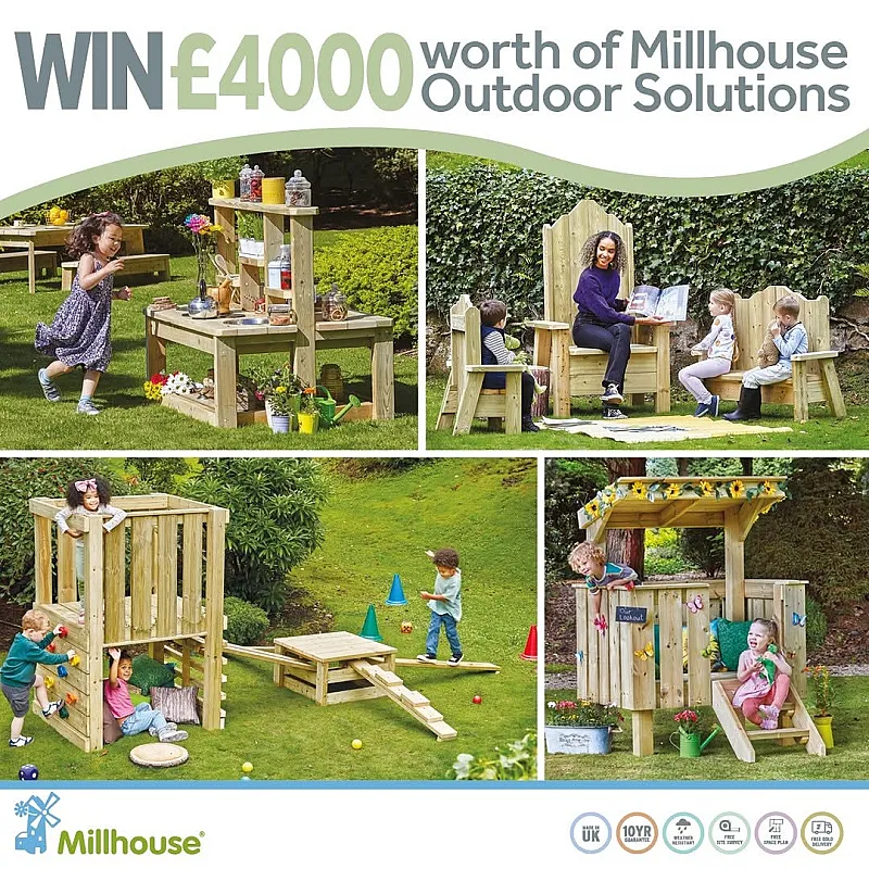 Win £4,000 of Millhouse Outdoor Furniture & Equipment
