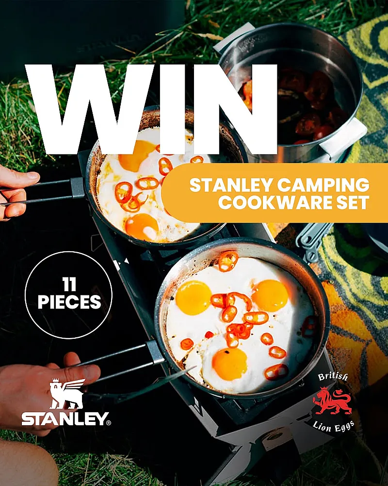 Win an 11 Piece Stanley Camping Cookware Set