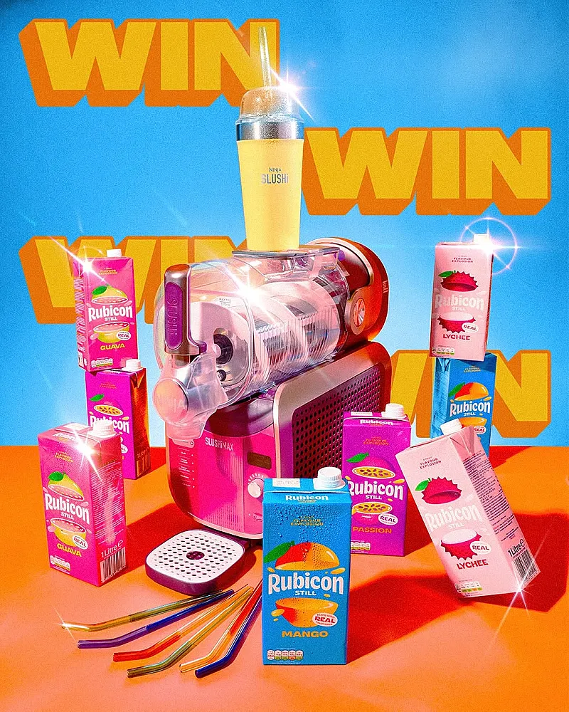 Win a Ninja SLUSHi and Rubicon Drinks Bundle