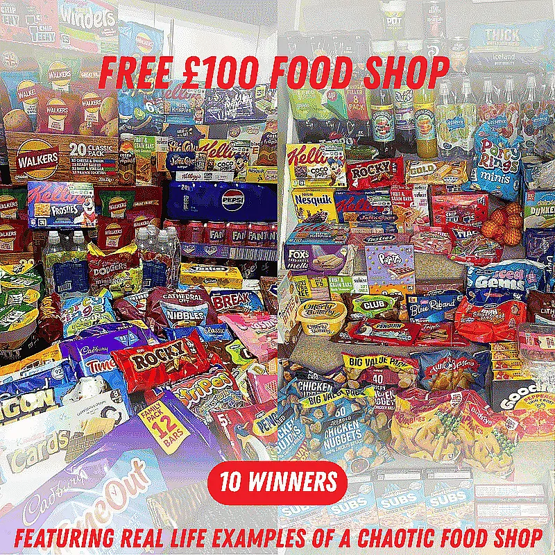 Win a £100 Food Shop