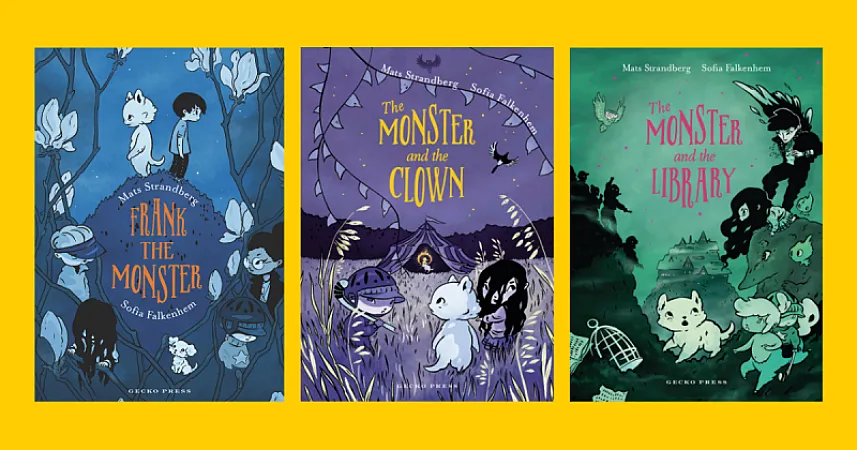 Win all three books in the Frank the Monster series