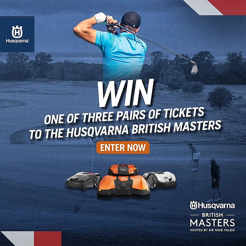 Win 1 of 3 Pairs of Tickets to the Husqvarna British Masters