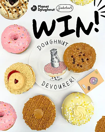Win a Box of Doughnuts from Planet Doughnut