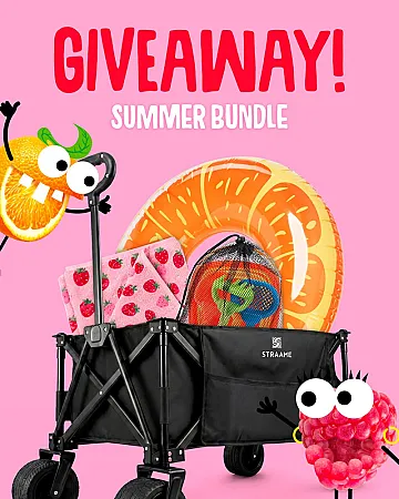 Win a fruity summer bundle packed with beach accessories
