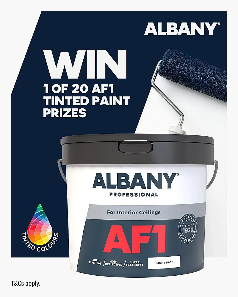 Win 20 x 5L of Albany AF1 Paint