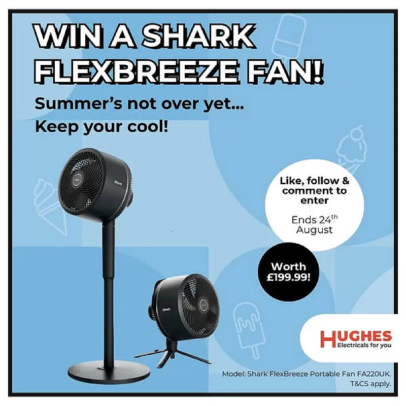 Win a Shark FlexBreeze Portable Fan!