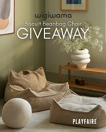 Prize image for Win a Wigiwama Biscuit Beanbag Chair