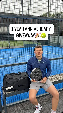 Prize image for Win a Nossa Core Padel Racket and Hybrid Bag