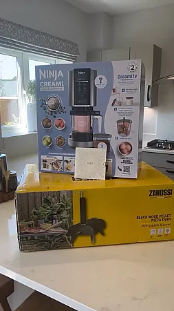 Prize image for Win a Garden Party Bundle with Ninja Creami & Zanussi Pizza Oven
