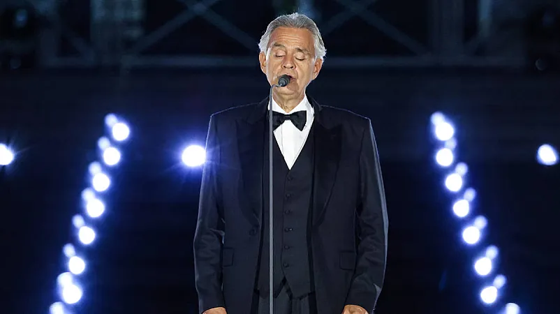 Prize image for Win tickets to see Andrea Bocelli