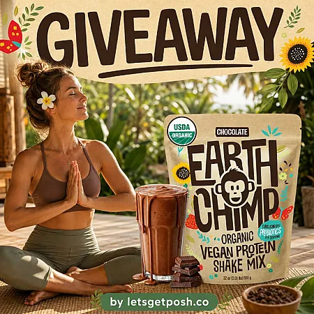 Prize image for Win EarthChimp Organic Vegan Protein Powder in Chocolate