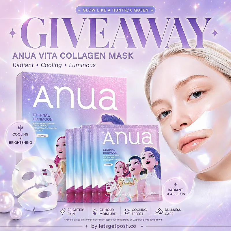 Win the ANUA Vita Brightening Collagen Mask, 4-Pack