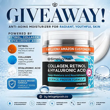 Win the SimplyVital Anti-Aging Face Moisturizer