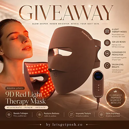 Prize image for Win a DreamyTouch 9D LED Light Therapy Mask