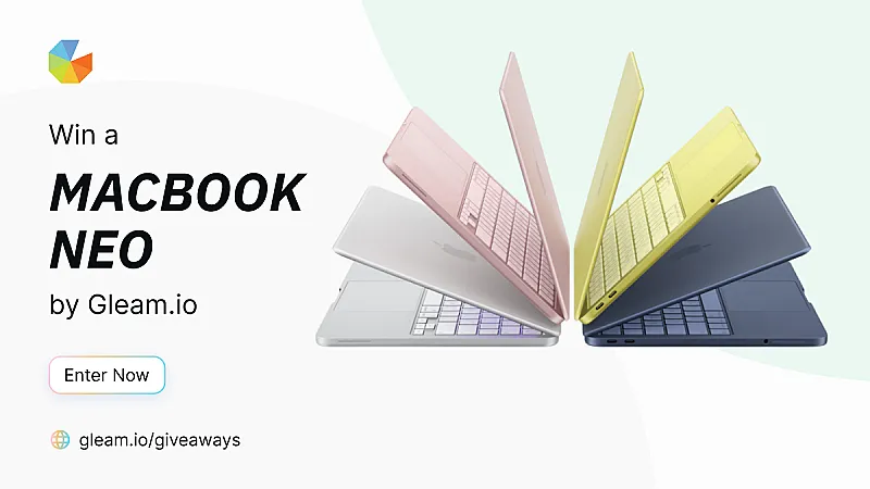 Prize image for Win an Apple Macbook Neo