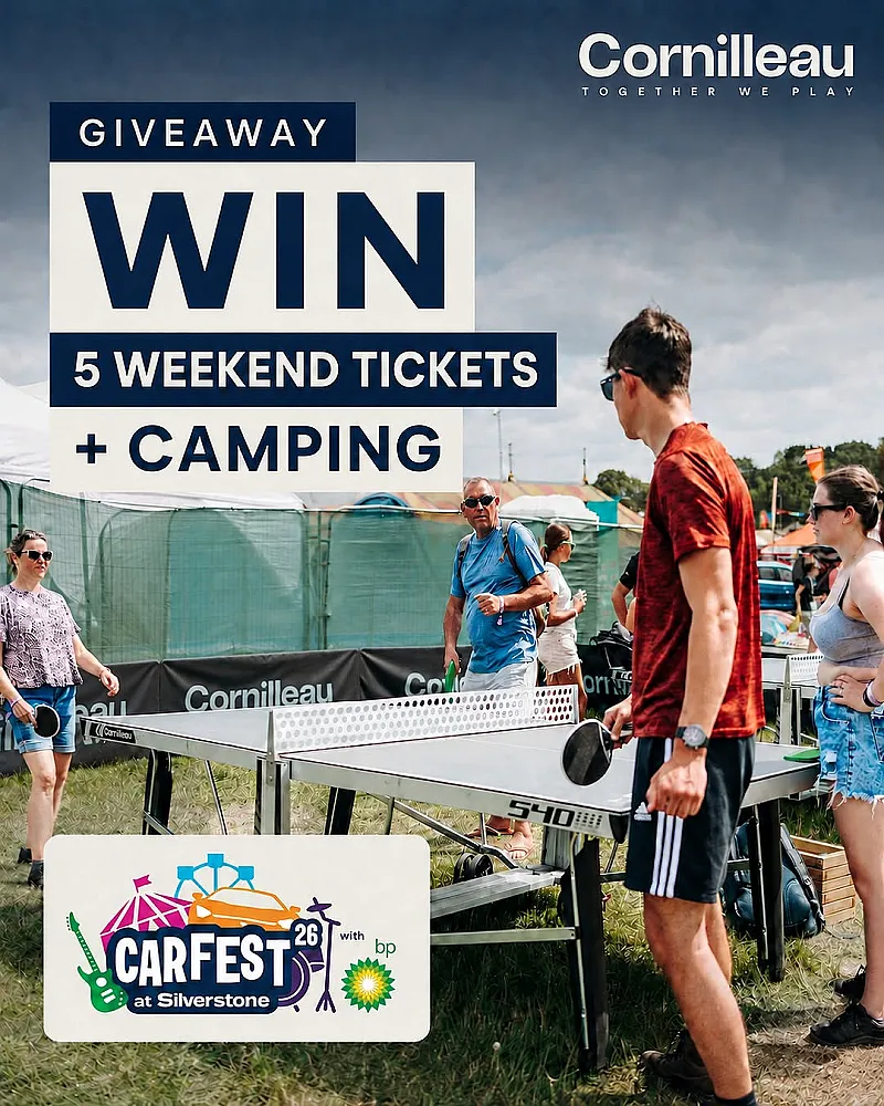 Win 5 Weekend Tickets + Camping to CarFest 2026