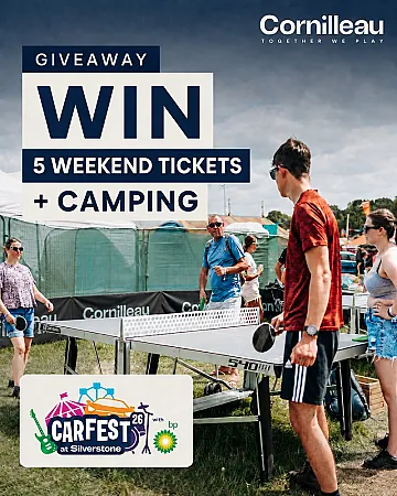 Prize image for Win 5 Weekend Tickets + Camping to CarFest 2026