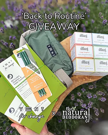 Prize image for Win a Year's Supply of Natural Deodorant & Stationery
