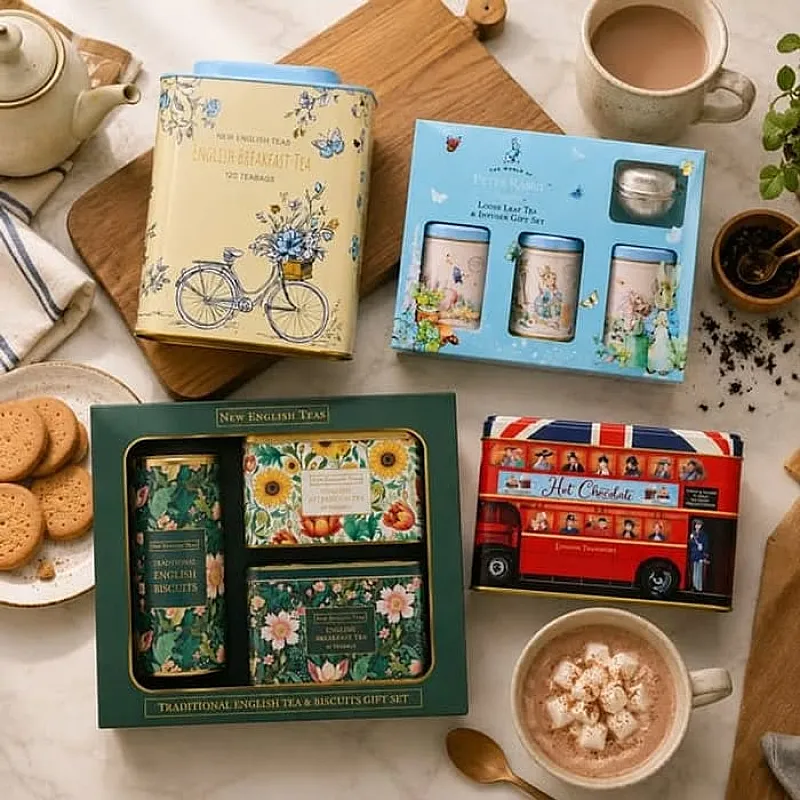 Win a Collection of Tea & Hot Chocolate Tins!