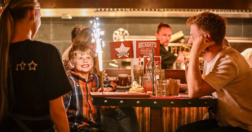 Win a BBQ feast for the family at Hickory's Hutton, Preston