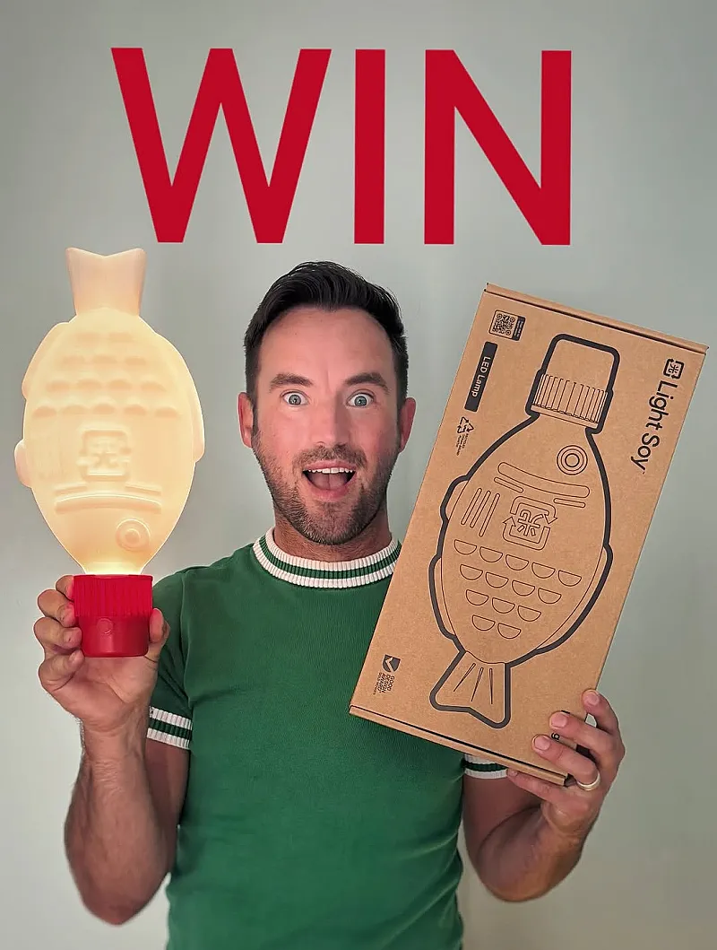 Win a fish-shaped Soy Light