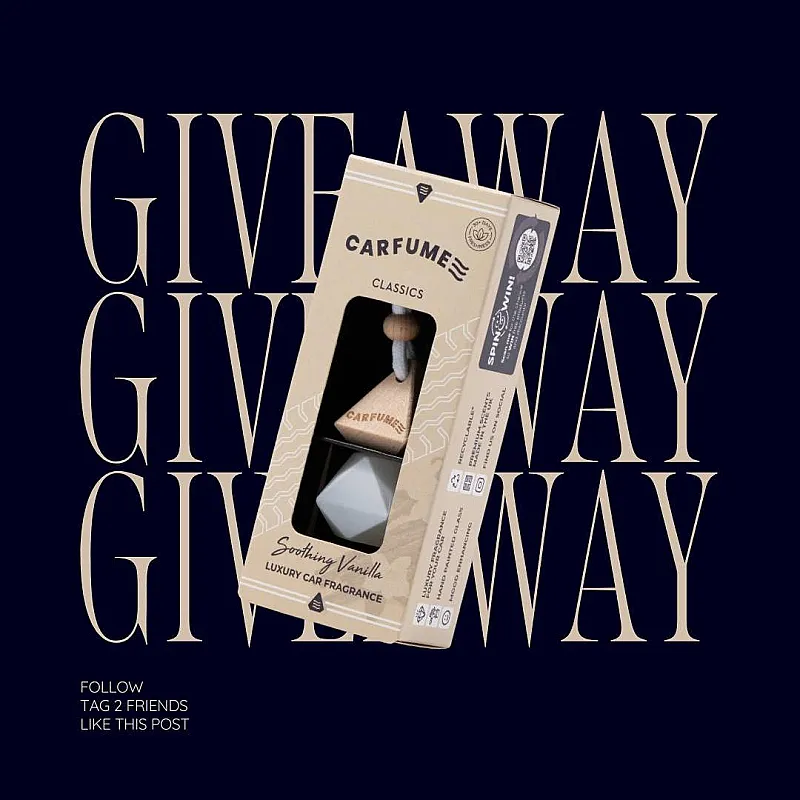 Win a Classics Vanilla Carfume