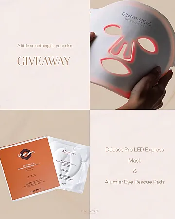 Prize image for Win a Déesse Pro LED Express Mask & Alumier Eye Rescue Pads Worth £300