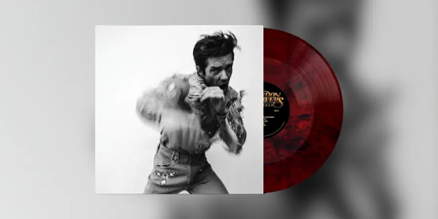 Prize image for Win Brandon Flowers' New Album THRASHER on Red & Black Marble Vinyl