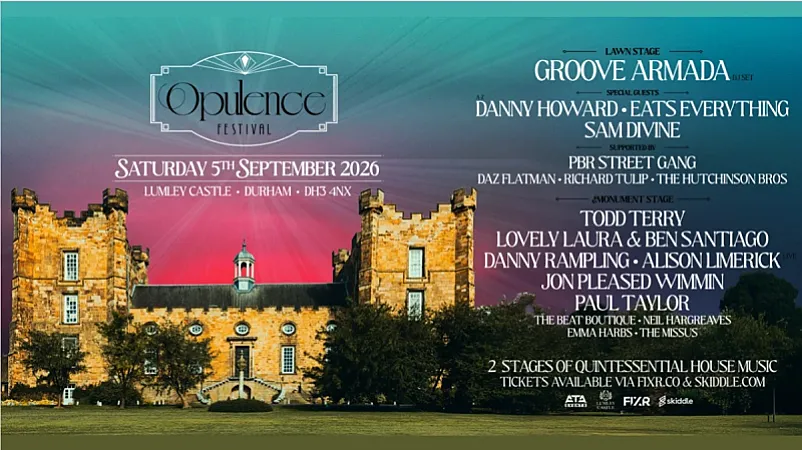 Win tickets to see Groove Armada & more at Lumley Castle