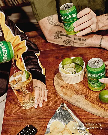 Win a year’s supply of Jameson, Ginger & Lime cans