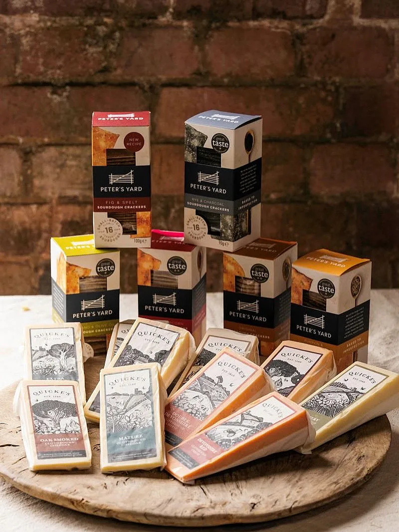 Win a Selection of Cheeses & Sourdough Crackers